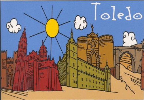 Toledo 10. Dibujos de Monumentos. Anverso. Baja.jpg
