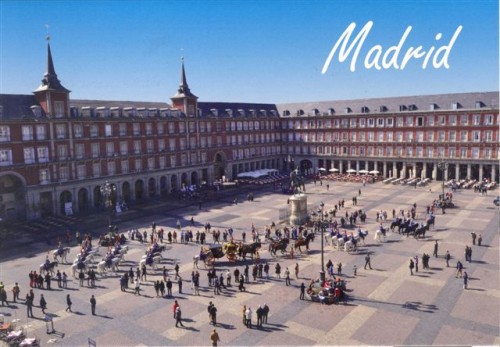 Madrid 12. Plaza Mayor Desfile. Anverso. Baja.jpg