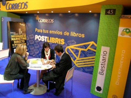 NP Correos en LIBER 2012 3-10-12 Liber2012-StandCorreos.jpg