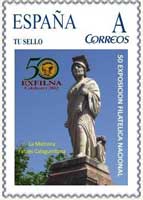 Estatua de la Matrona. Personificación de la Fames Calagurritana