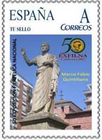 Marco Fabio Quintiliano. Ilustre orador nacido en Calagurris