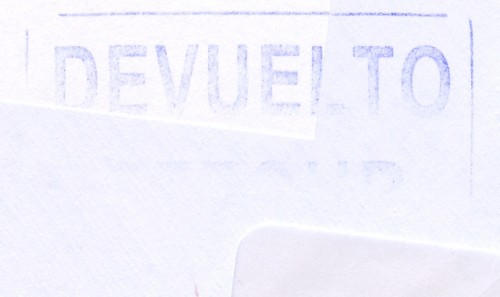 Marca de devolución. Elche. Devuelto. Retour. 2012-10-02. Azul. Anverso.jpg