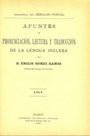 Apuntes de Pronunciación, Lectura y Traducción de la Lengua Inglesa. 1910. Baja.jpg