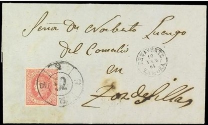 Carta Benavente 1864