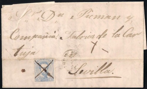 San Vicente de Alcántara a Sevilla (28-2-1873)