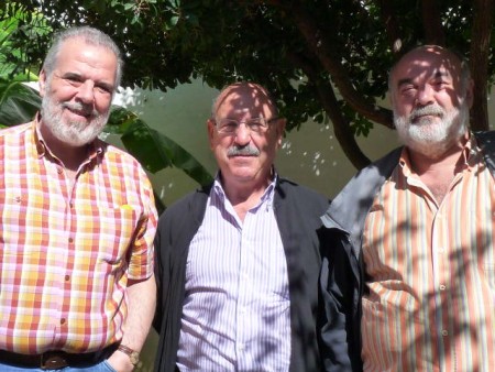 Luis, Gabi y Evaristo