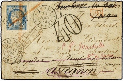 Senegal. Trovez la boit, marca manuscrita, Paris-Senegal Ok.jpg
