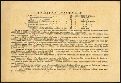 Felicitación del Cartero - 1929 - dors-Urgentes