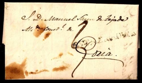 Perales de Hoyos a Coria (1840)