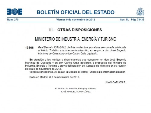 RealDecretoMedallaMeritoTurístico2012.jpg