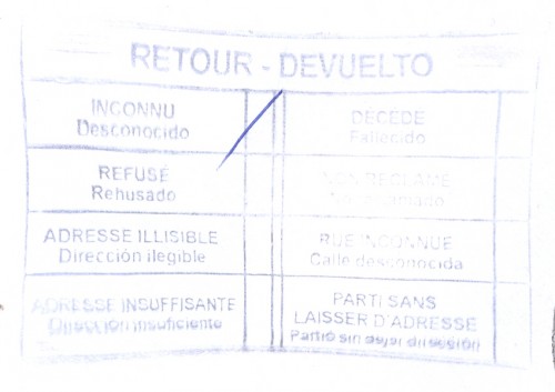 Marca de devolución. Mataró. Retour-Devuelto. 2012-10-30.jpg