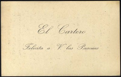 Felicitación del Cartero - 1931 -Vigo - anv