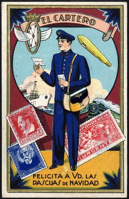 Felicitación del Cartero - 1933 - anv