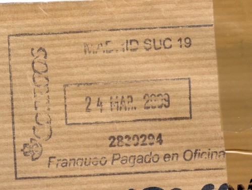 FPO. AF-103. Madrid Suc 19. 2820294. 2009-03-24.jpg