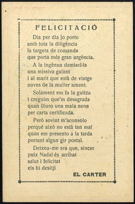 Felicitación del Cartero - 1934 retocada - dors