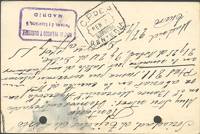 Lo interesante para mí era la salida con el matasellos de la caja postal