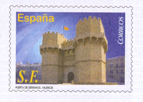 Sobre Servicio Filatélico. 2012. Puerta de Serranos. Valencia.2. Detalle.jpg
