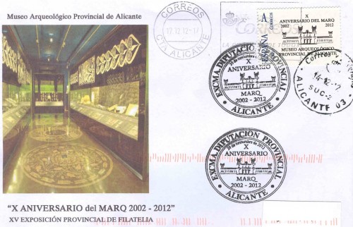 Alicante. 2012. X Aniversario del Marq. Sobre. Anverso. Baja.JPG