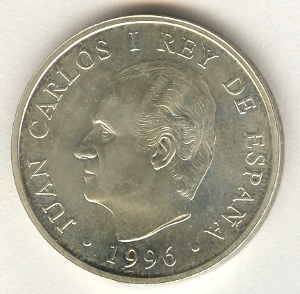 Moneda. 2000 ptas. 1996. La Maja de Goya. Anverso.jpg