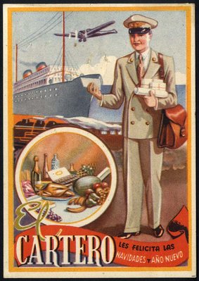 Felicitación Navidad - 1944 -anv