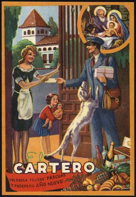 Felicitación Navidad - 1946 -anv