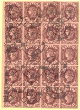 Emisión 1862 Huesca