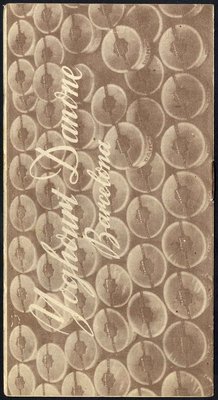 Felicitación Navidad - 1946 librillo -dors