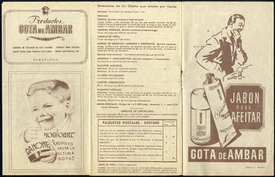 Felicitación Navidad - 1946 librillo -int3