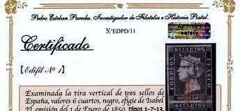 CÓDIGO DEL CERTIFICADO MOSTRADO POR ALFAREVA     EDPD/11