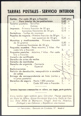 Felicitación Navidad - 1954 - dors