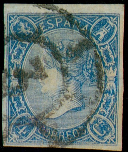 Edifil NE 2 (4 cuartos azul) 1865.jpg