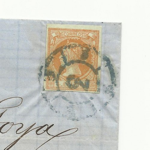 Rueda carreta 3 azul (1862)