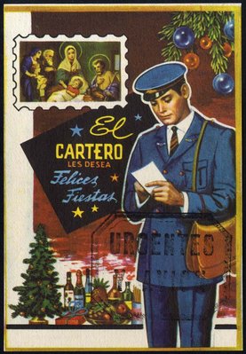Felicitación Navidad - 1954 - anv