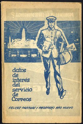 Felicitación Navidad - 1961 librillo - anv