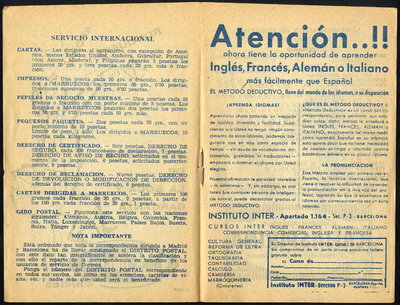 Felicitación Navidad - 1961 librillo - int3