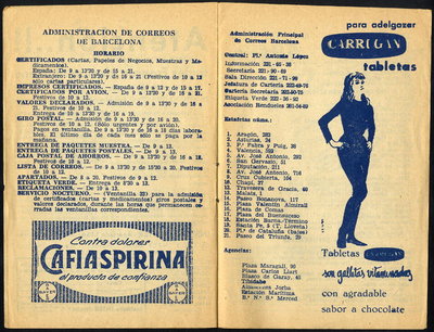 Felicitación Navidad - 1961 librillo - int4
