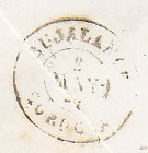 BUJALANCE (1862-05-02) al dorso a la Llegada