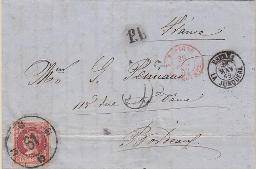 1862-05-28 LA JUNQUERA A BORDEAUX (FRANCIA)