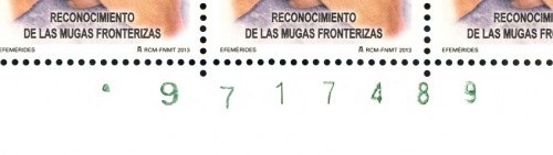 2013-01-08. Efemérides. Reconocimiento de las Mugas fronterizas. Numeración verde. ·9717489.jpg