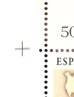2013-01-15. V Centenario de la Promulgación de las Leyes de Burgos. Marca de alineación superior izquierda.jpg