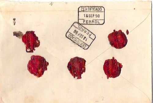 Carteria de somozas(la Coruña)utilizada como lacrador.