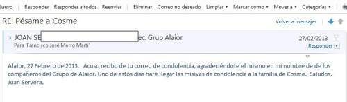 Correo J. Servera.