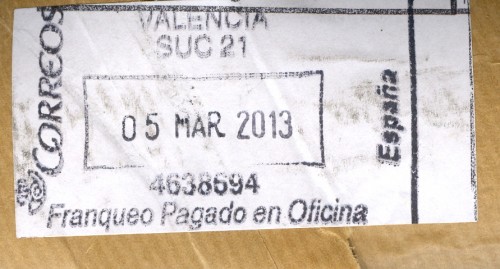FPO. AF-103. Valencia. Suc 21. 4638694. Etiqueta. 2013-03-05.jpg