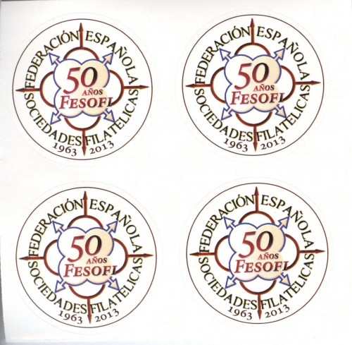 Fesofi. 50 Aniversario. Pegatina redonda. Bloque. Baja.jpg