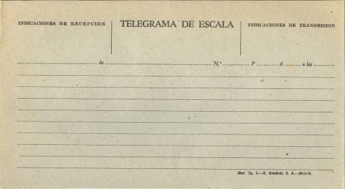 Impreso. Mod. Tg. 3. Telegrama de Escala. (1923). Baja.jpg