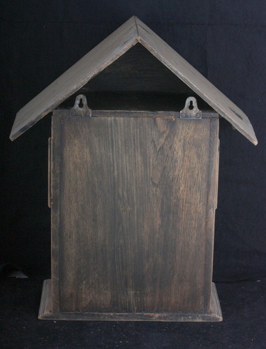 Mail Box old vintage used Thai private home chic antique shabby box letter case 4.jpg