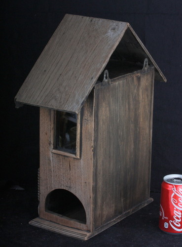 Mail Box old vintage used Thai private home chic antique shabby box letter case 5.jpg