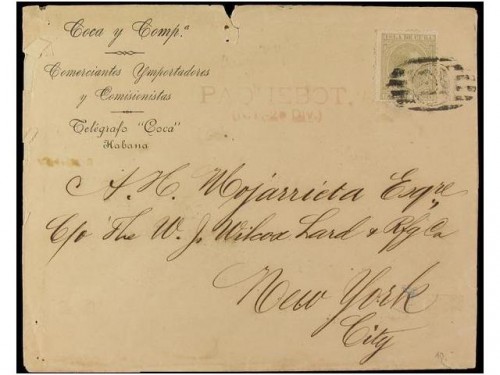 127. 1894. HABANA a USA. Matasello de llegada a NEW YORK y marca PAQUEBOT.jpg