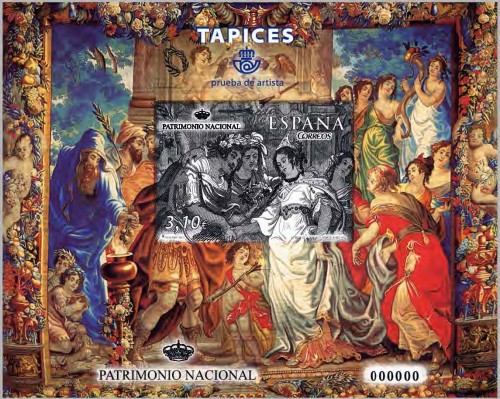 2013-04-25. Patrimonio mundial. Tapices. Prueba de artista. Imagen.jpg
