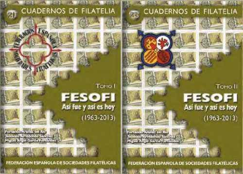 Fesofi. 50.º Aniversario. Cuadernos de Filatelia. 21 y 22.jpg